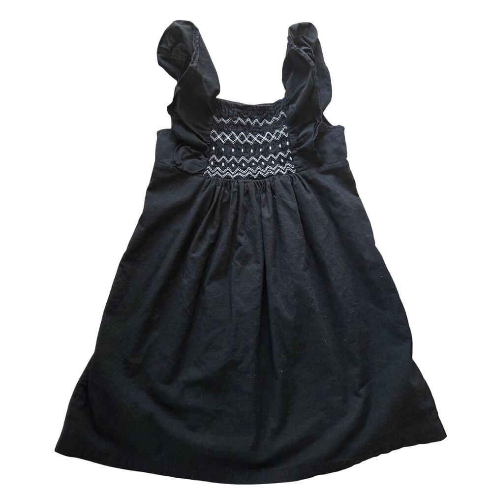 H&M Black Ruffle Sleeve Dress